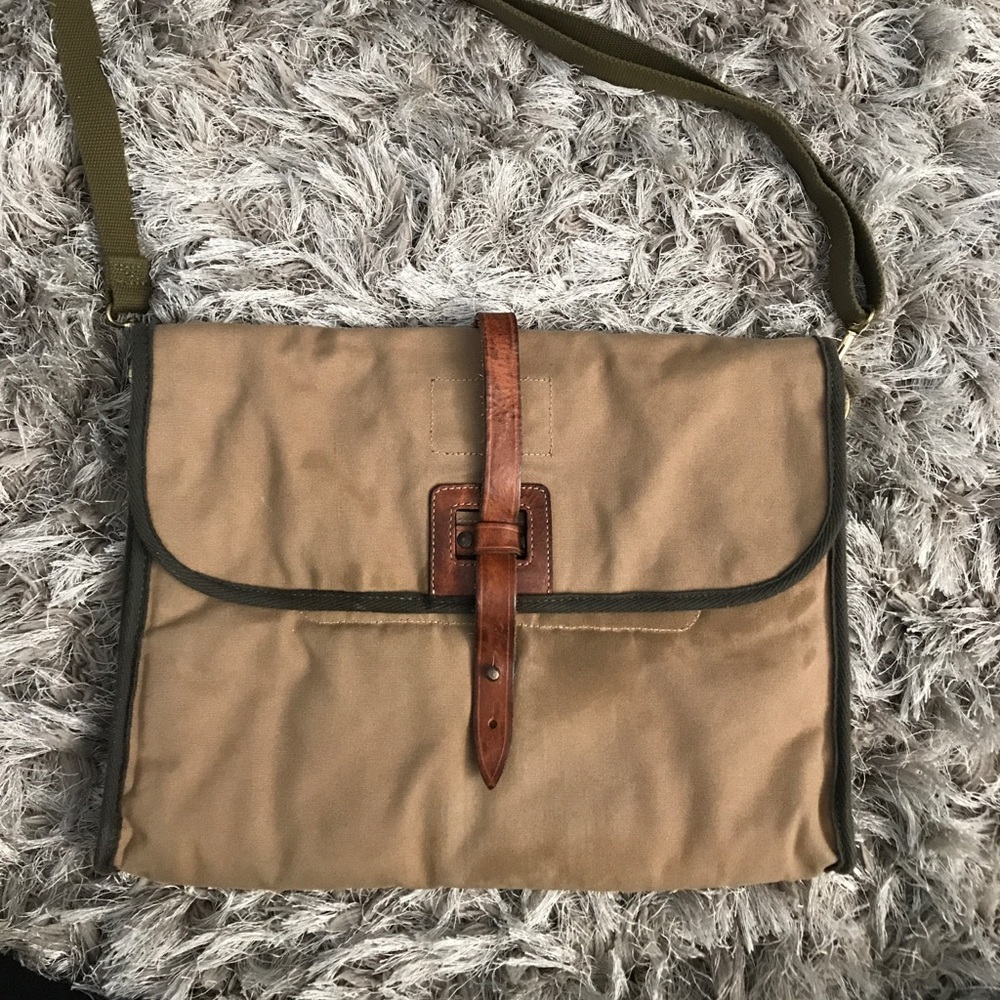 RRL laptop case/messenger bag